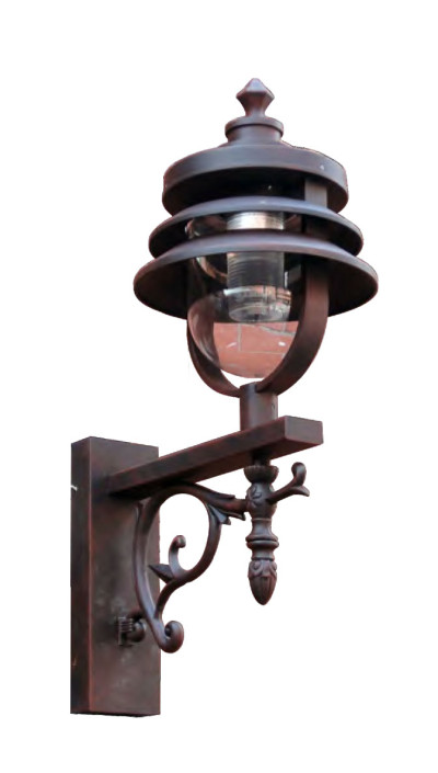 Vintage wall light | Aluminum wall lamp WD-B294 | LED | CFL E27 | Classical style | IP55 | PMMA