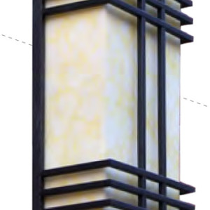 vintage wall light custom non-standard outdoor decoration wall mounted light wall luminaires CREE Bridgelux SMD LED T5 classical style aluminum/stainless steel PMMA/scagliola diffuser long shape WD-B035