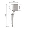 Aluminum spot light WD-S507 | noble style | tempered glass diffuser | COB | LED module | IP65