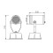Aluminum spot light WD-S009-B | High-quality lamp | LED module | MH(CDM)G12 | tempered glass