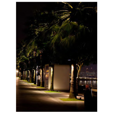 Aluminum spot light | fashional lamp WD-S008 | tempered glass diffuser | IP65 | LED module