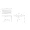 Flood light WD-F511 | Aluminum body | Fashional design | Tempered glass diffuser | LED | IP65