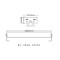 Linear wall washer light WD-FL507-A | High quality aluminum | IP65 | length customizable | LED