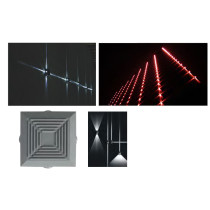 Linear wallwahser light WD-FL523 | Aluminum body | optical glass diffuser | LED module | IP65