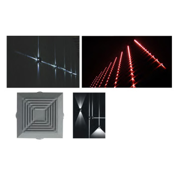 Linear wallwahser light WD-FL523 | Aluminum body | optical glass diffuser | LED module | IP65