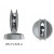 Linear wallwasher light | WD-FL529 | IP65 | White color | 360°-blade-light | High quality aluminum
