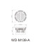Outdoor underground light | High quality aluminum in ground light WD-M138-A | IP67 | LED module