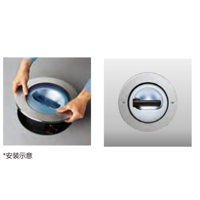 Elegant style underground light | Inground light WD-M209 | High-quality aluminum body | CDM-T G12
