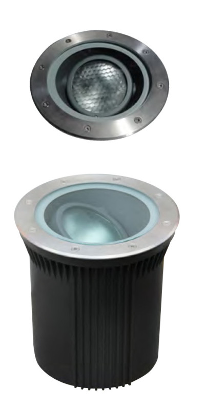 Aluminum underground light | in ground light WD-M019 | stainless steel cover | IP67 | CDM-T G12