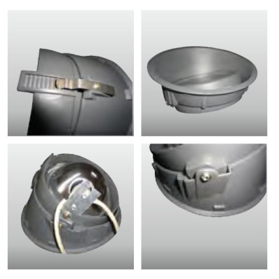 Aluminum underground light | in ground light WD-M019 | stainless steel cover | IP67 | CDM-T G12
