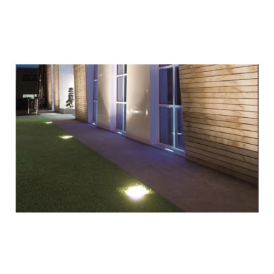 Aluminum underground light | In ground light WD-M171 | stainless steel cover | tempered glass | IP67