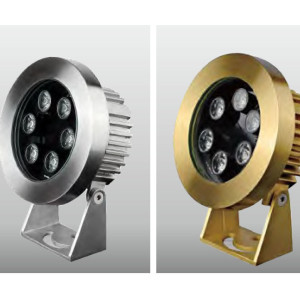 Under water light WD-S501| stainless or copper body | IP68 | LED module 6W 12W | Waterproof