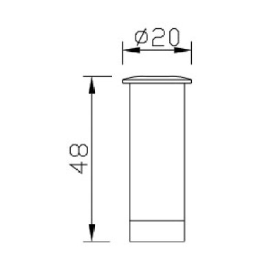 Under water light WD-S056 | stainless steel body | engineering plastic | LED module | IP68