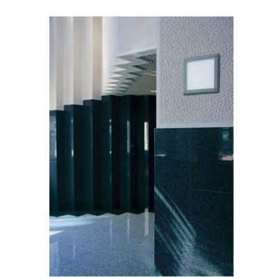 Square wall corner light | Aluminum wall lamp WD-Q103 | stainless steel cover | LED module