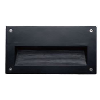 Wall lamp WD-Q018 | Rectangle lamp | Aluminum shape | Stainless steel cover | CFL E27 | IP65