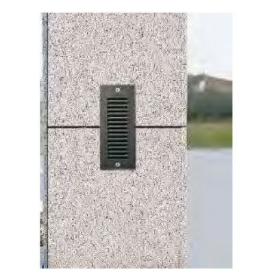 Wall lamp WD-Q107 | High-quality aluminum lamp | rectangle triangle shape | E-PC embedded part