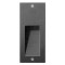 Aluminum wall lamp WD-Q108 | customized rectangle or triangle corner | tempered glass diffuser