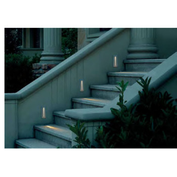 Wall lamp WD-Q109 | Aluminum rectangle lamp | LED module | elegant design | tempered glass | IP65