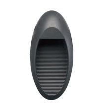 Wall lamp WD-Q111 | Aluminum elliptical lamp | stainless steel cover | IP65 | tempered glass