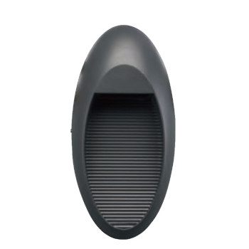 Wall lamp WD-Q111 | Aluminum elliptical lamp | stainless steel cover | IP65 | tempered glass