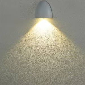 Wall lamp WD-Q119 | customized wall corner lamp | Aluminum body | tempered glass diffuser | IP65