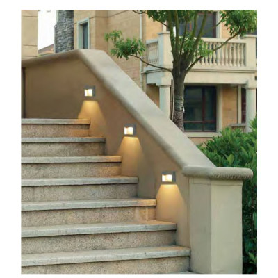 Wall lamp WD-Q120 | customized wall corner lamp | High-quality aluminum | IP65 | LED module