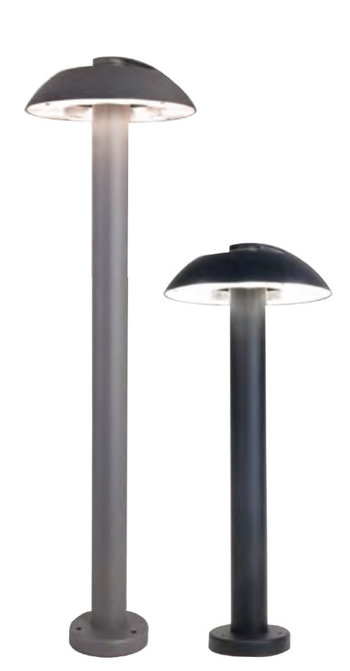 Lawn lamp Bollard light mushroom light head modern design concise style φ190*H700mm LED module 6W/9W/12W WD-C073