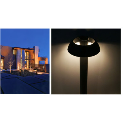 Mushroom head Lawn lamp | Bollard light WD-C073 | Modern and concise style | Aluminum body |IP55