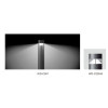 Lawn lamp WD-C038 | cool cylinder bollard light | LED module | CFL E27 | fashional | Aluminum body