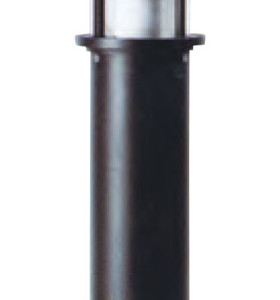Aluminum bollard light WD-C012 | Concise design modern style | round cap | PMMA or PC diffuser
