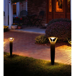 High quality aluminum lawn lamp | bollard light WD-C043 | round cap modern design | COB LED