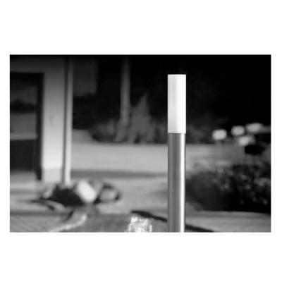 Lawn lamp WD-C035 | Aluminum bollard light | cylinder concise style | PMMA diffuser | COB LED