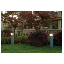 Lawn lamp WD-C139 | High quality aluminum | modern concise design | exterior flange | PMMA diffuser