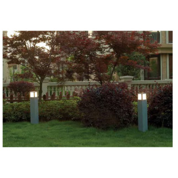 Lawn lamp WD-C139 | High quality aluminum | modern concise design | exterior flange | PMMA diffuser