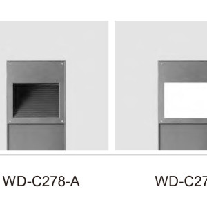 Lawn lamp WD-C278 | aluminum bollard light | popular modern concise design | stainless steel cube