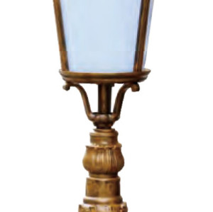 Lawn lamp bollard light middle age classic vetro style European CFL E27 13W/16W/18W aluminum+glass  WD-C285