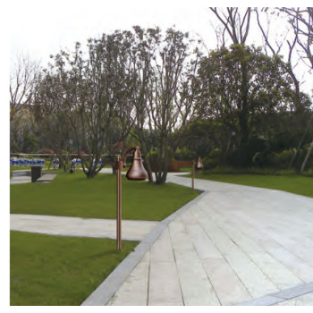 Lawn lamp WD-C233 | American metal modern style | imitation cooper aluminum | LED module | CFL E27