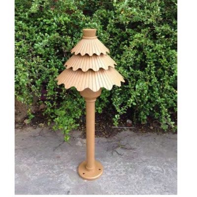 Lawn lamp WD-C481| Aluminum bollard light | pine tree imitation | modern style | LED module | IP55