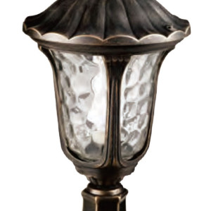 Lawn lamp bollard light middle age classic vetro style European CFL E27 13W/16W/18W die-cast aluminum+extruded glass/PMMA WD-C236