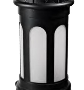 Lawn lamp bollard light custom outdoor lights classice vetro style LED module 9W/12W/18W CFL E27 18W/23W aluminum+PMMA/imitation marble D245*H826mm WD-C380