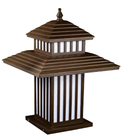 Lawn lamp | bollard light WD-C281 | Japanese classic retro style | High-quality aluminum | IP55