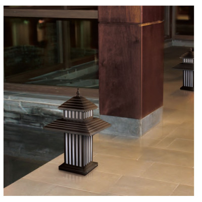 Lawn lamp | bollard light WD-C281 | Japanese classic retro style | High-quality aluminum | IP55