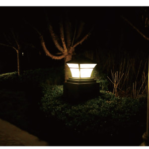 Lawn lamp WD-C218 | Stainless steel bollard luminaire | SMD LED module | CFL E27 | imitation marble