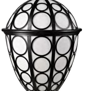Lawn lamp WD-C402 | classic retro style | aluminum and stainless steel imitation marble diffuser