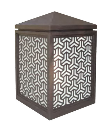 Bollard light Lawn light  W500*L500*H850mm classical style LED 24W E27 23W aluminum/stainless steel+faux marble WD-C367