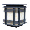Bollard light Lawn light  W450*L450*H400mm modern style LED 24W  E27 23W  aluminum/stainless steel+faux marble WD-C202