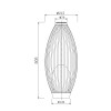 Lawn lamp Lantern bollard light LED module 3W/6W/12W D215*H505 Hot-dip galvanizing steel/stainless steel faux marble PMMA WD-C316