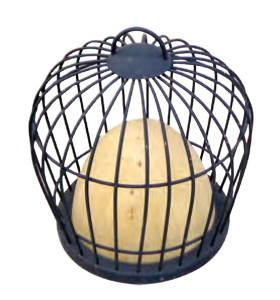 Lawn lamp Lantern bollard light hot-dip galvanizing steel/stainless steel  D490*H500mm faux marble/PMMA WD-C297