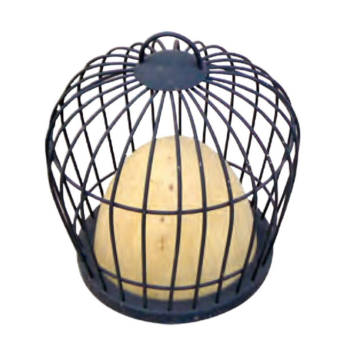 Lawn lamp Lantern bollard light hot-dip galvanizing steel/stainless steel  D490*H500mm faux marble/PMMA WD-C297