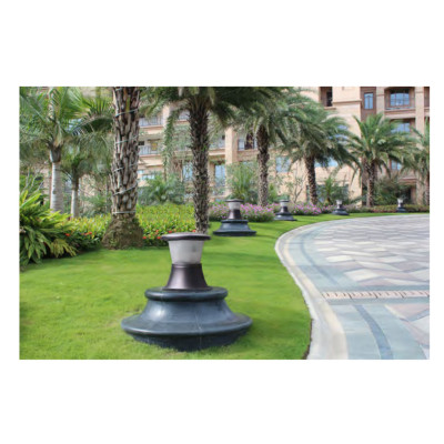 Round circle head Lawn lamp | solar energy | bollard light WD-C522 | LED module | Aluminum body